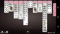 Spider Solitaire Game Screen Shot 1