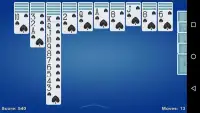 Spider Solitaire Game Screen Shot 4