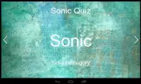 Sonic Quiz Screen Shot 4
