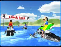 Kids Water Bike Racing 3D Screen Shot 8