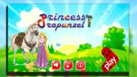 Princess Rapunzel & Maximus raiponce jungle advent Screen Shot 3