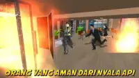 Pemadam kebakaran Kantor Menyelamatkan Simulator Screen Shot 3