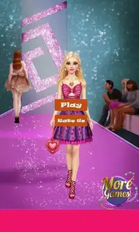 Super Model Star Fashion Dress Up Games For Girls Screen Shot 2