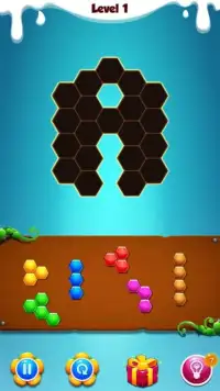 2017 Block Puzzle Hexagon Game Screen Shot 2