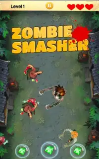 Zombie attack : Smash Zombie Game Screen Shot 3