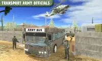 Army Bus Us Soldier Duty : Army Truck Screen Shot 1