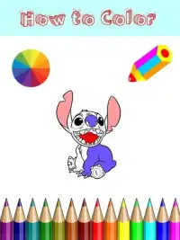 Cartoon Coloring Game Screen Shot 0