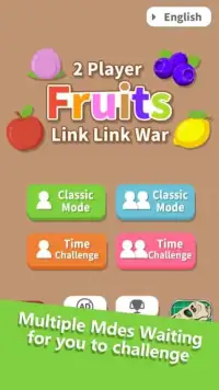 2 Player Fruits Link Link War Screen Shot 3