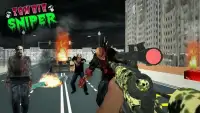 Зомби Снайпер Игры стрелялки Screen Shot 3