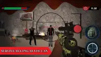 Зомби Снайпер Игры стрелялки Screen Shot 1