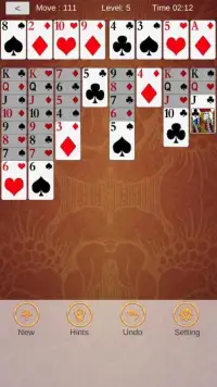 FreeCell Solitaire : 300 levels Screen Shot 6