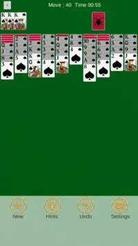 Spider Solitaire : 300 levels Screen Shot 5