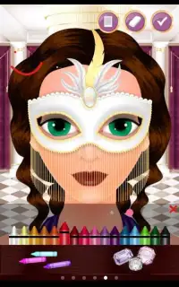 Mask Makeup Game for Girls Screen Shot 1