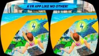 VR Beach Water Sliding Screen Shot 3
