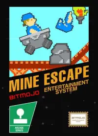 Mine Escape - 8 bit retro game Screen Shot 7