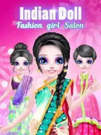 Indian Little Doll Fashion girl Salon Screen Shot 3