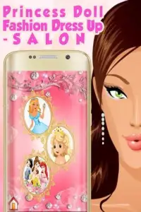 Princess Doll Fashion Dress Up Salon Screen Shot 5