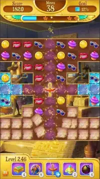 Cleopatra Gifts: Match3 Puzzle Screen Shot 7