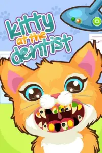 Kitty at the Dentist Girl Game Screen Shot 4