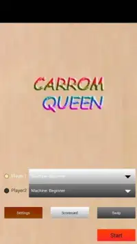 Carrom Queen Screen Shot 2