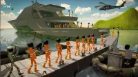 Stickman Army Criminals Transport Ship Simulator Screen Shot 2