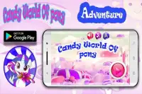 Adventure candy world of pony Screen Shot 5