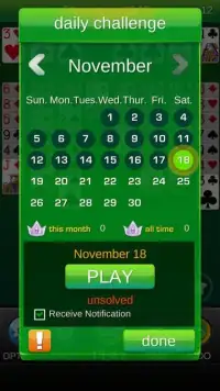 FreeCell Solitaire Screen Shot 0