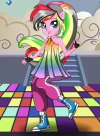 Dress up Rainbow Dash Dance Magic Screen Shot 2