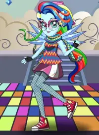 Dress up Rainbow Dash Dance Magic Screen Shot 0