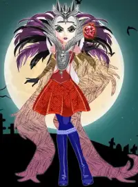Dress up Ever After Evil Raven Queen Screen Shot 2