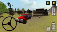 Classic Farm Truck 3D: Hay Screen Shot 4