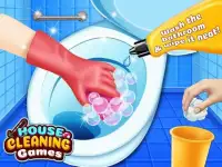 House Cleaning Games - House Makeover CleanUp Game Screen Shot 2