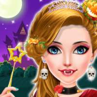 Crazy Halloween Princess Makeover Spa Salon