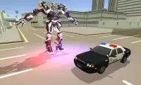 Police Robot Car Battle Screen Shot 8