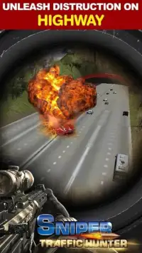 Sniper: Traffic Hunter, Traffic Shooting Games Screen Shot 2