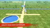 Uphill Water Park Build & Construct Tycoon Screen Shot 0