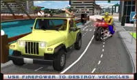 Superhero crime chase: Traffic Racer Screen Shot 4