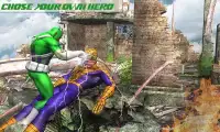 Spider Hero vs Captain PK Superhero Crime City USA Screen Shot 10