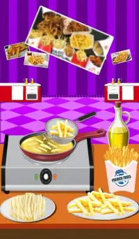 French Fries Maker-A Fast Food Cooking Game Screen Shot 2