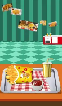 French Fries Maker-A Fast Food Cooking Game Screen Shot 0