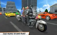 Bus Bike Parking Game: Police Bike City Driving Screen Shot 5