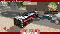 Fire Truck Driver Screen Shot 0