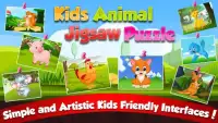 Kids Animal Jigsaw Free Puzzle Screen Shot 2