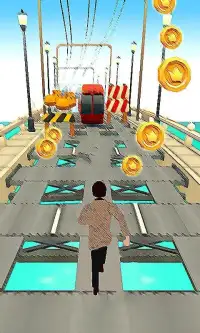 Subway Mr-Pean Adventure City Runner Screen Shot 1