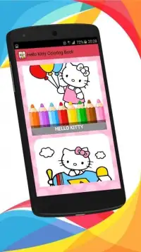 Coloring pages for Kitty Screen Shot 5