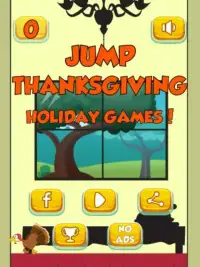 Jump Thanksgiving Turkey Holiday Games Screen Shot 3