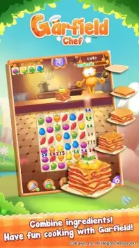 Garfield Chef: Match 3 Puzzle Screen Shot 4