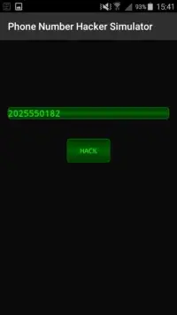 Phone Number Hacker Simulator Screen Shot 3