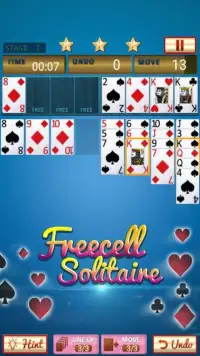 Freecell Solitaire : Card Games Screen Shot 2