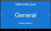 Data entry quiz Screen Shot 4